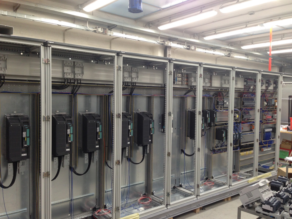 Power Distributions Cabinets and Industrial Machines Automation